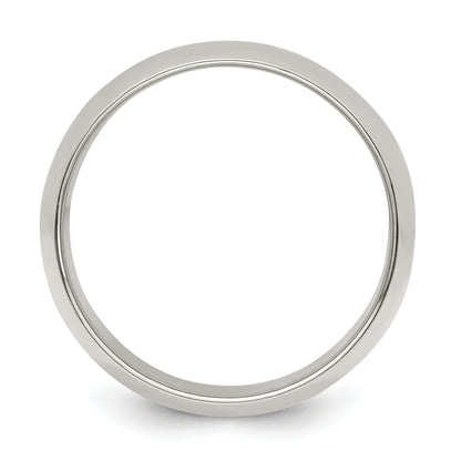Sterling Silver 10mm Half Round Size 12 Band