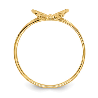 14k Butterfly Size 5 Baby / Childs Ring