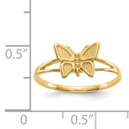 14k Butterfly Size 5 Baby / Childs Ring