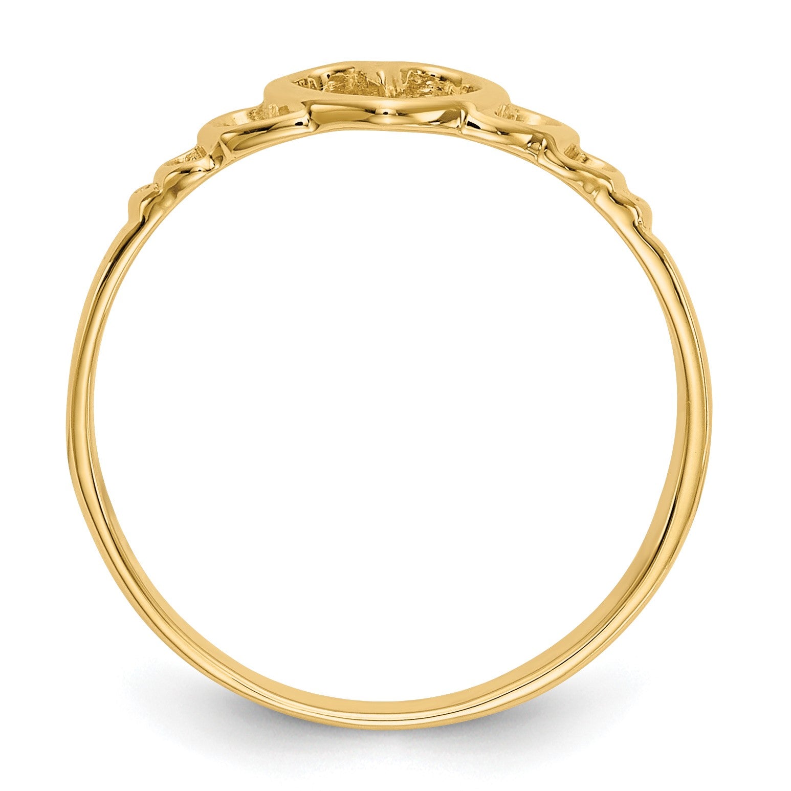 14k Heart Size 4.5 Baby / Childs Ring