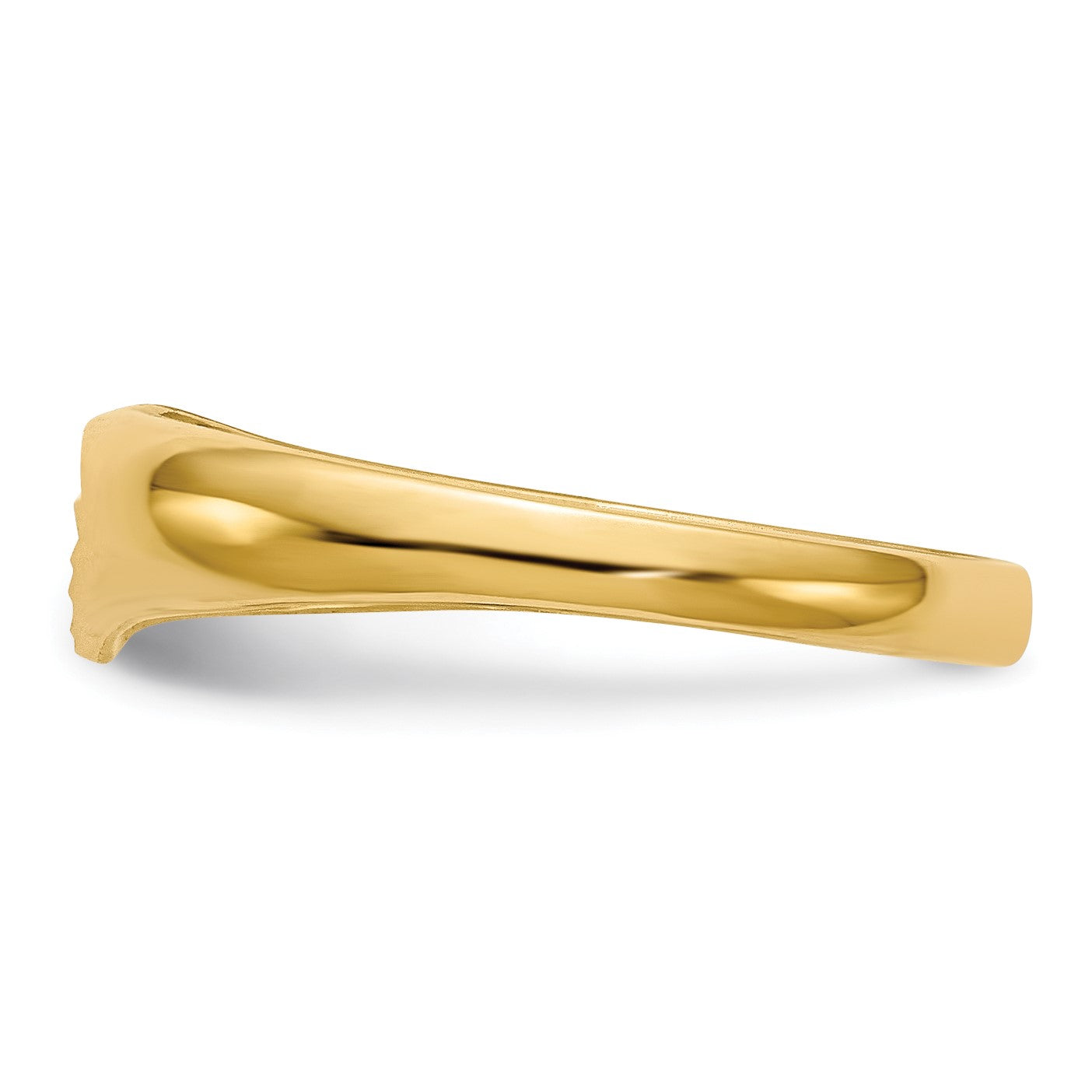 14k Cut-out Heart Size 3 Baby / Childs Ring