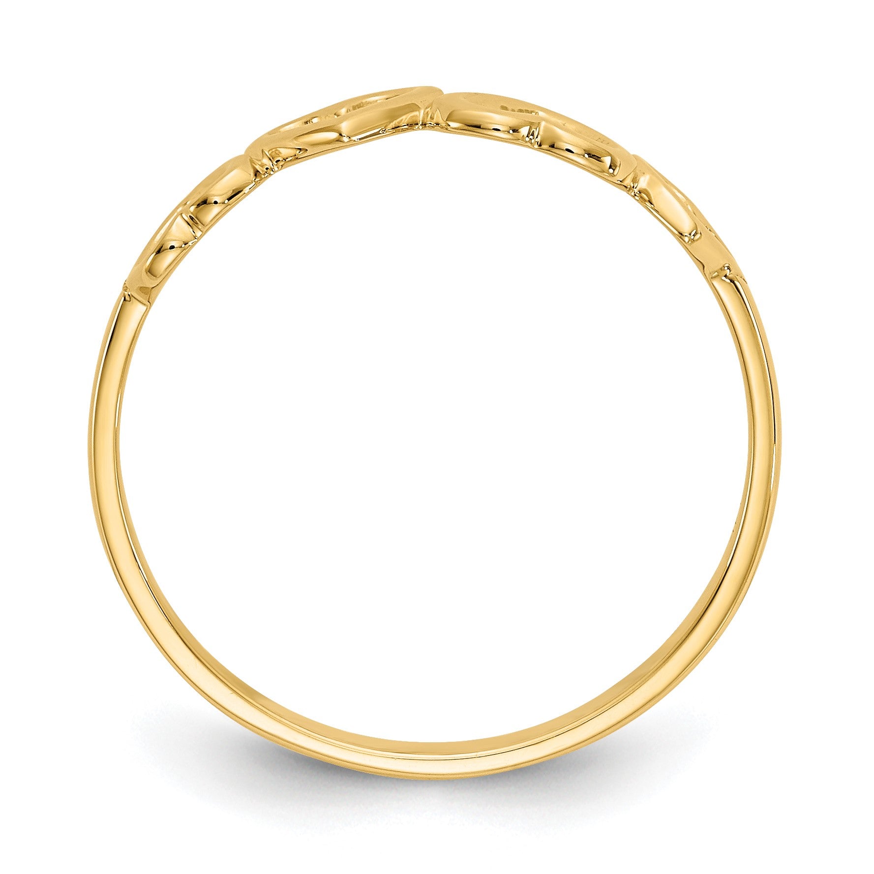 14k Hearts Ring