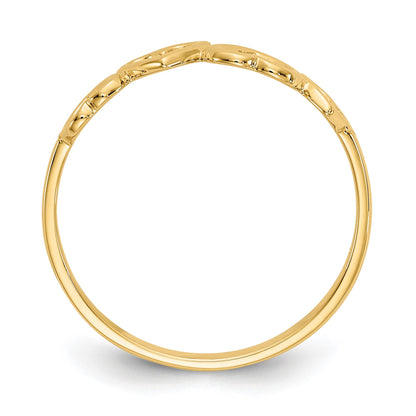14k Hearts Ring