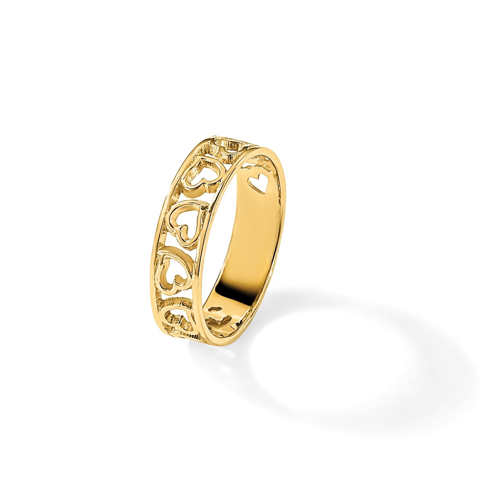 14k Hearts Ring