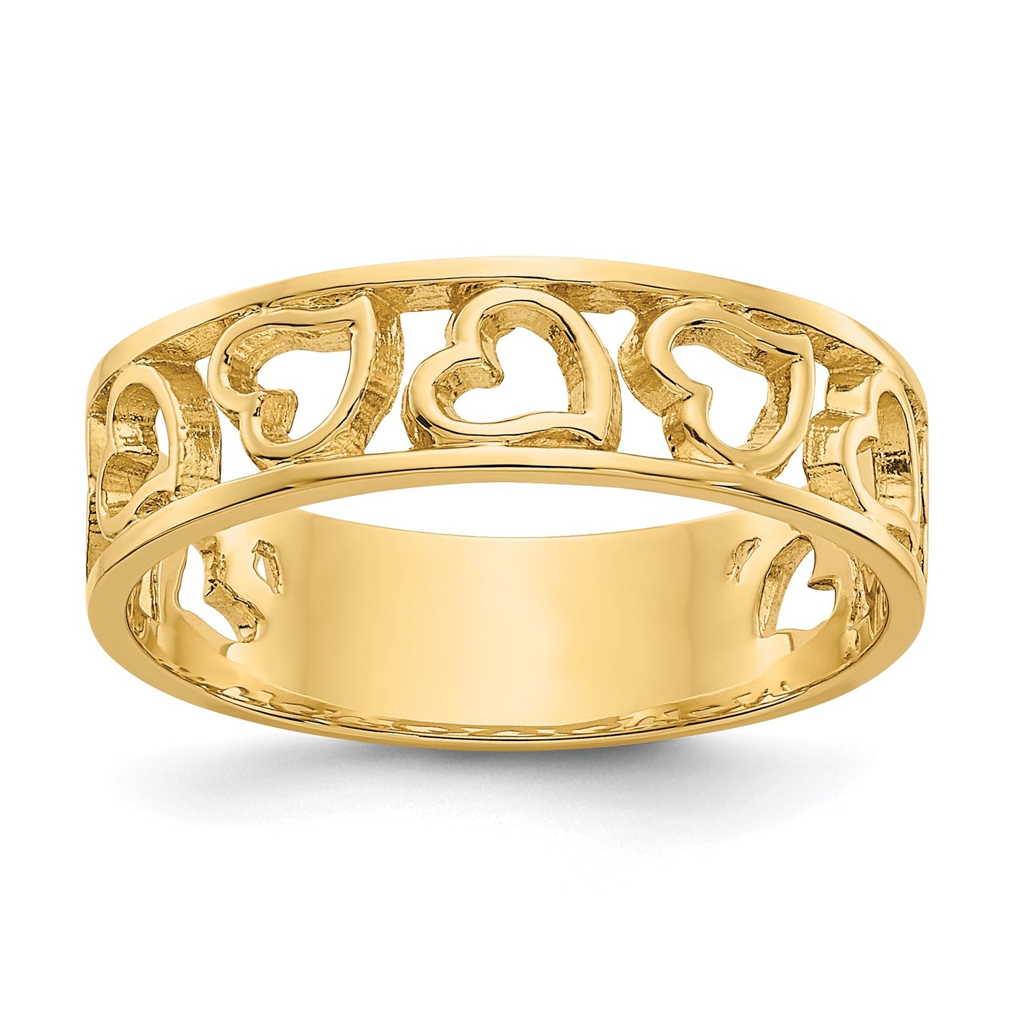 14k Hearts Ring
