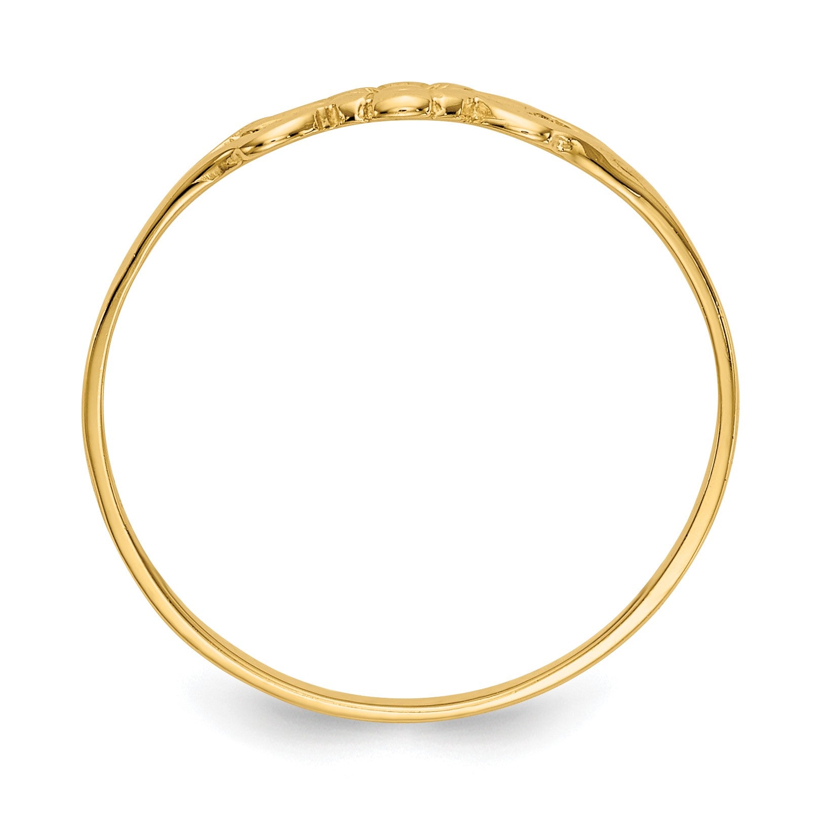 14K Flower Size 5 Baby / Childs Ring