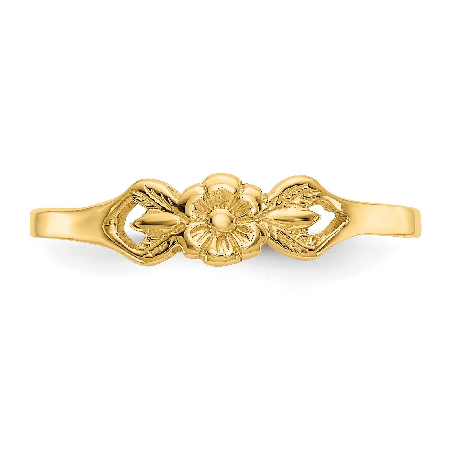 14K Flower Size 5 Baby / Childs Ring