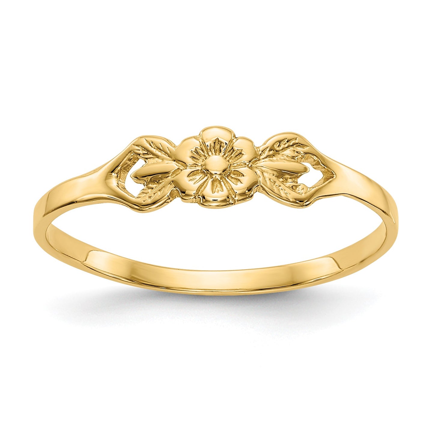 14K Flower Size 5 Baby / Childs Ring