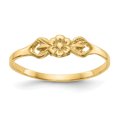 14K Flower Size 5 Baby / Childs Ring