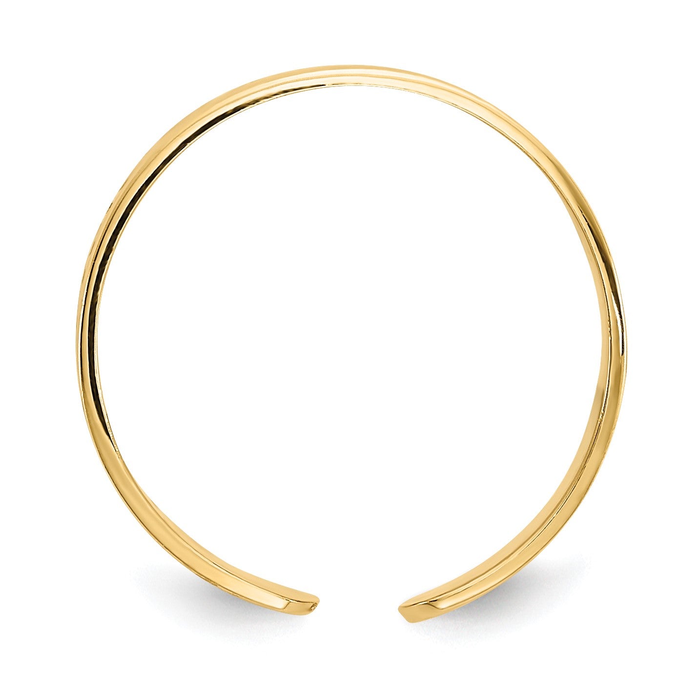 14k 4mm Greek Key Toe Ring