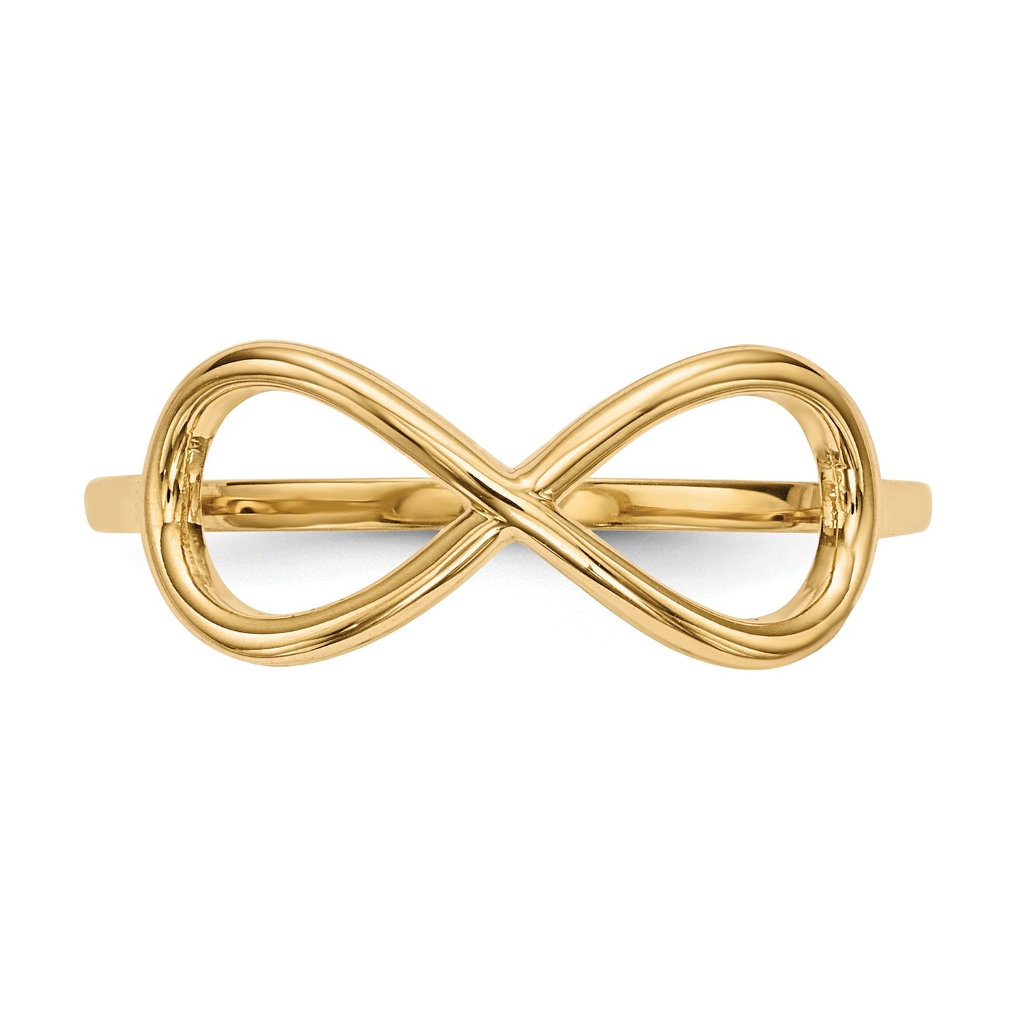 14k Polished Infinity Ring