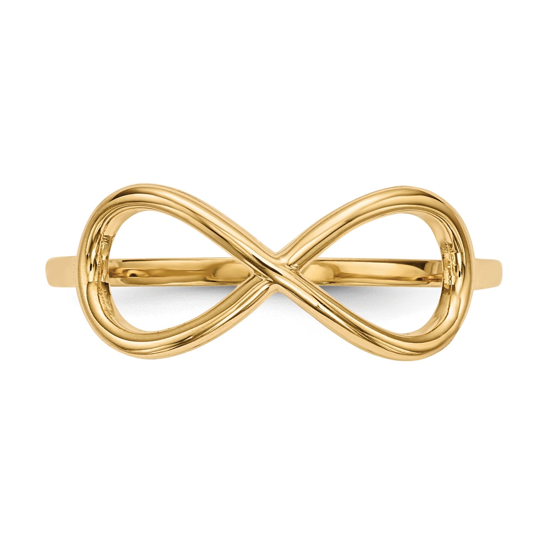 14k Polished Infinity Ring