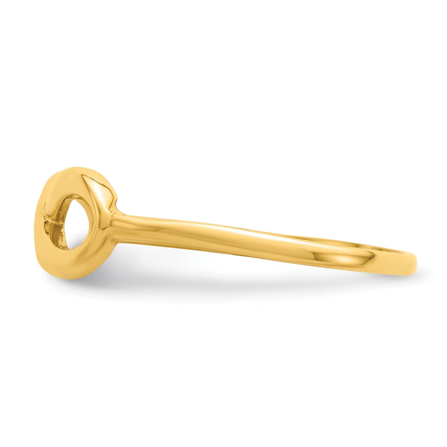 14K Polished Infinity Ring