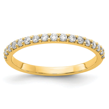 14k 2mm 1/3 carat Diamond Band