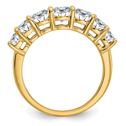 14K Band G H I True Light Moissanite