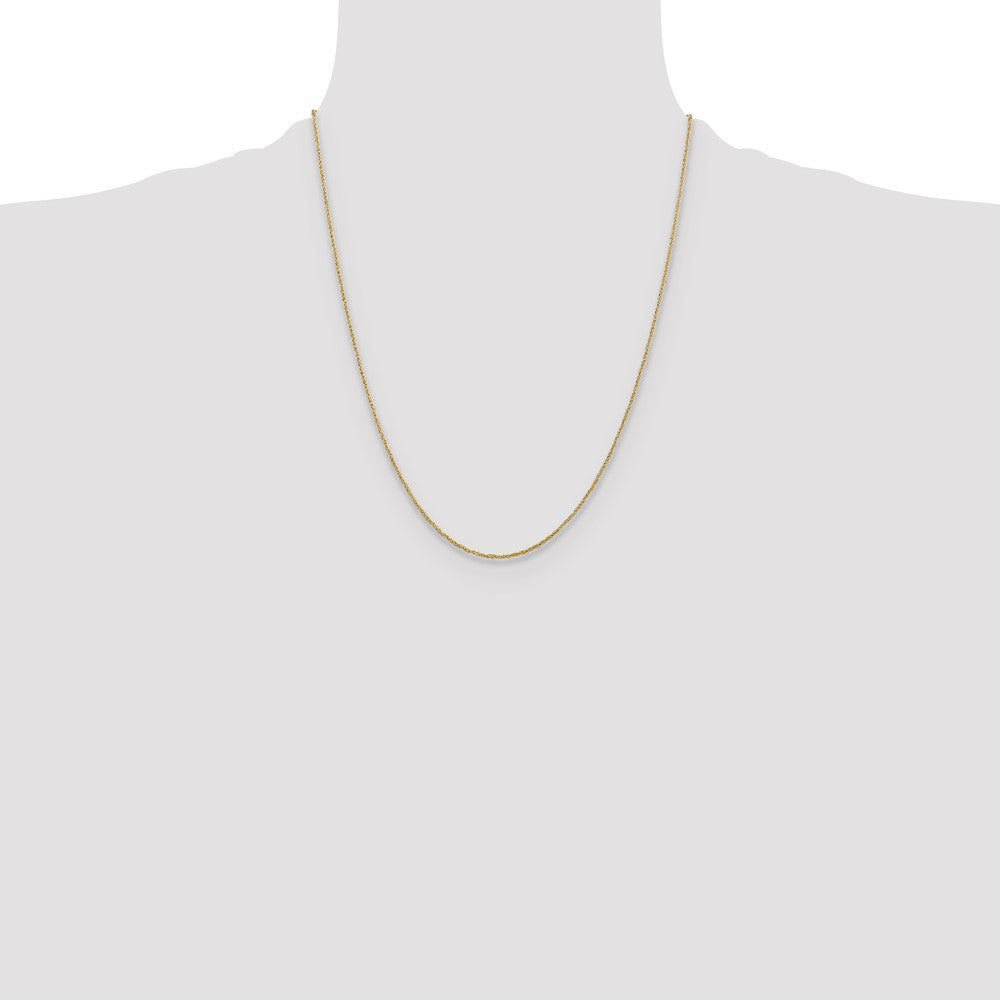 14K 1.1mm Ropa Chain