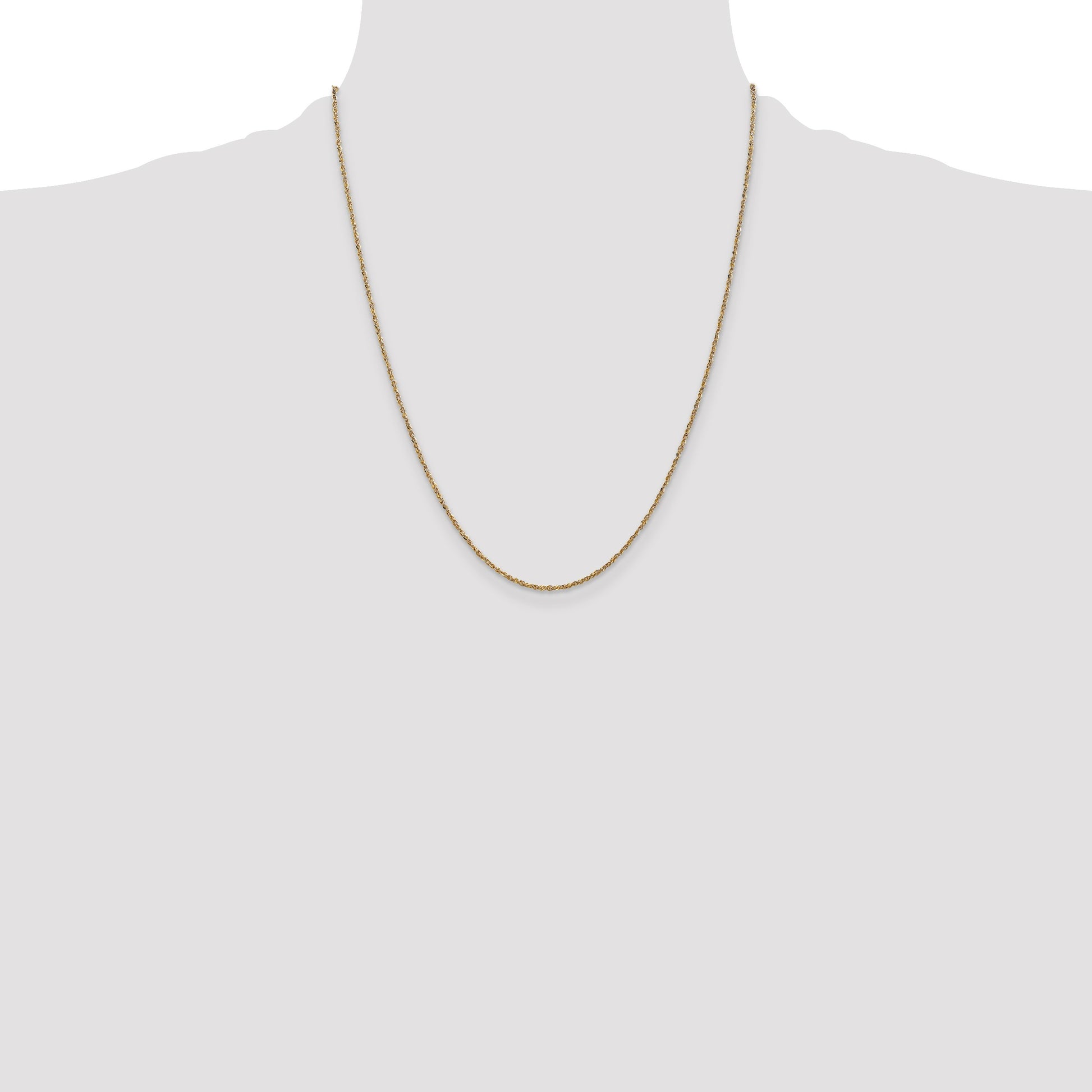 14K 1.7mm Ropa Chain
