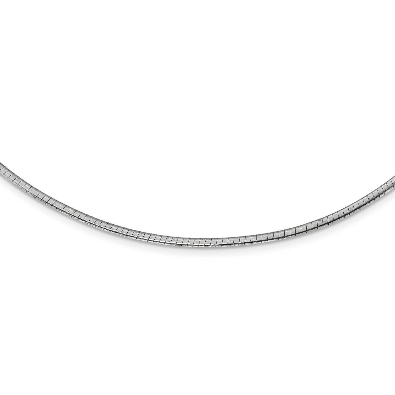 Sterling Silver Gold-pltd 2mm Reversible w/2in ext Cubetto Chain