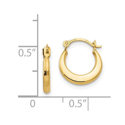 14k Madi K Small Hoop Earrings