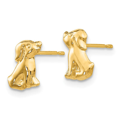 14k Madi K Dog Post Earrings