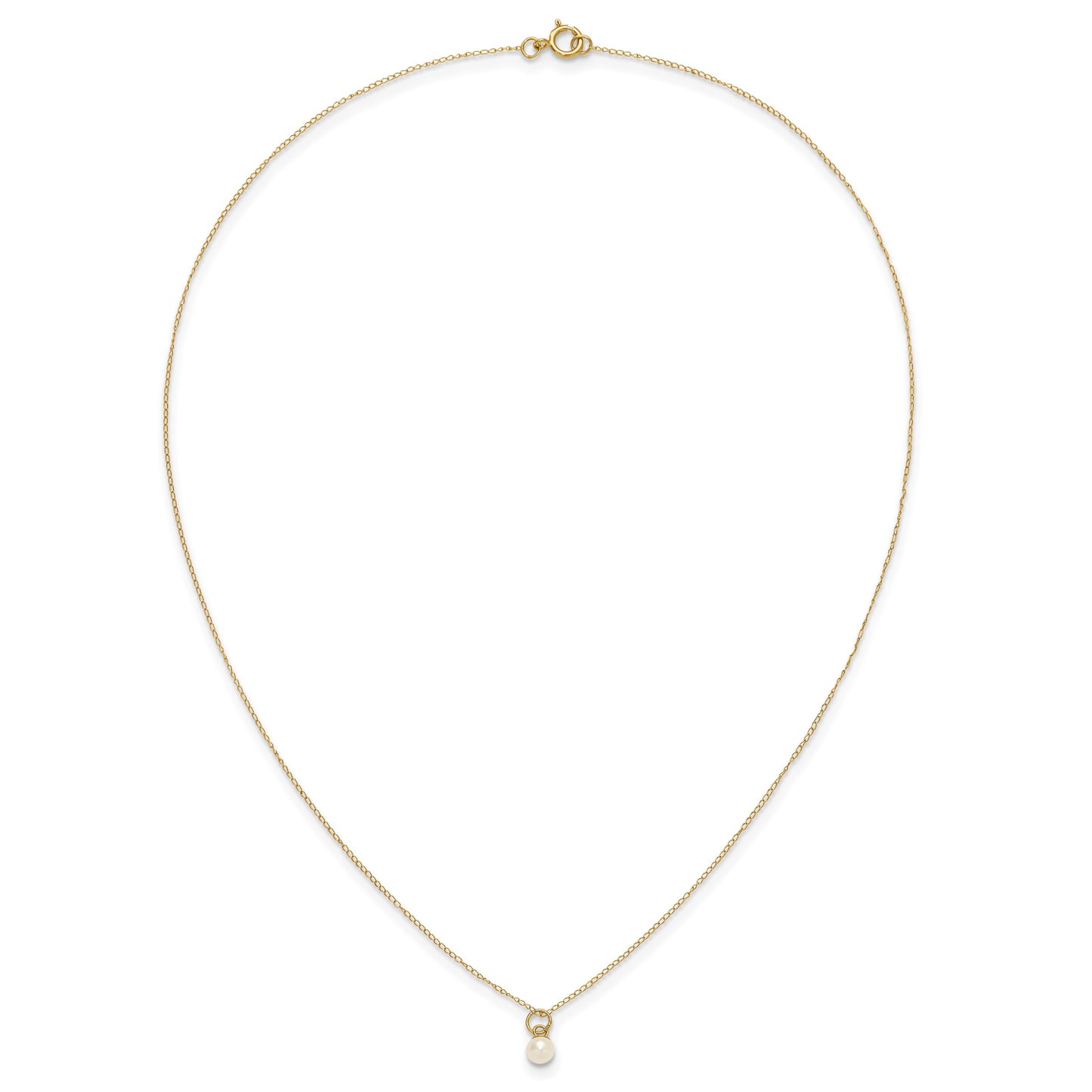 14k Madi K White Freshwater Cultured Pearl 15 inch Necklace/Post Earrings/5.5 inch Bracelet 3-piece Set
