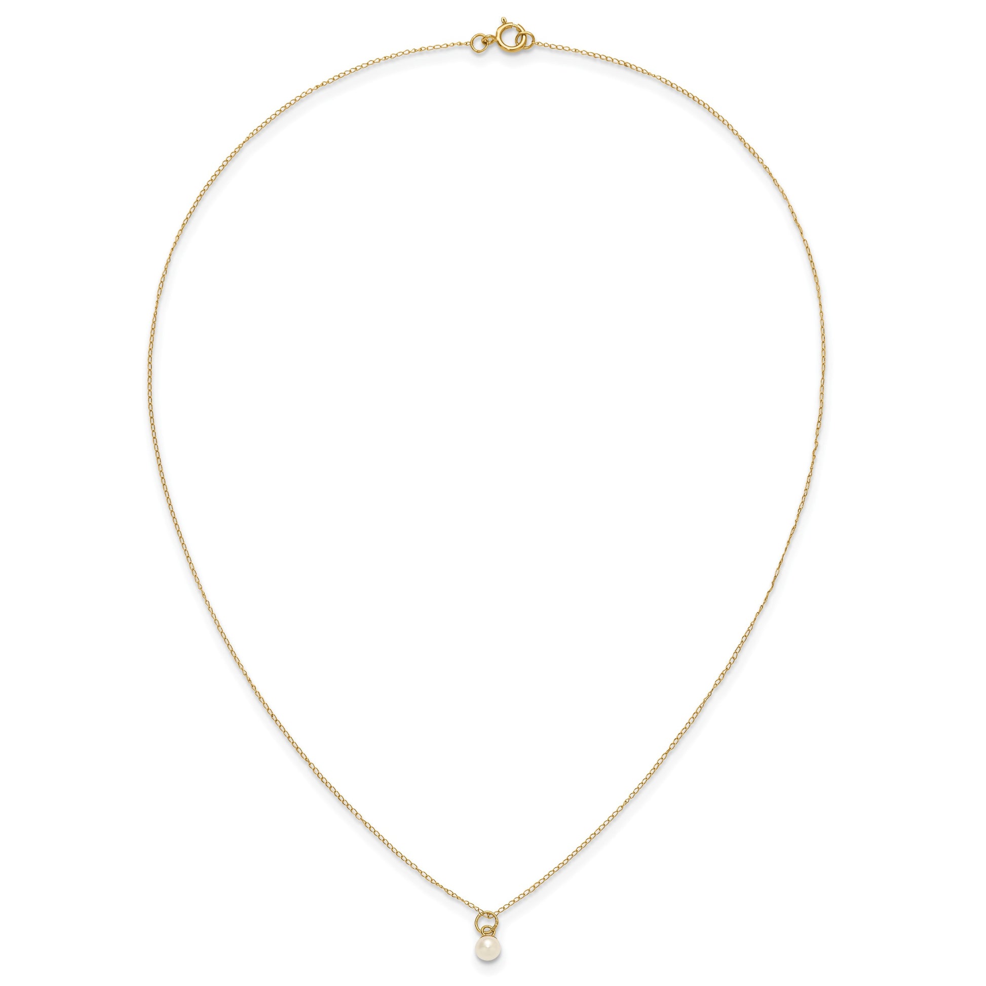 14k Madi K White Freshwater Cultured Pearl 15 inch Necklace/Post Earrings/5.5 inch Bracelet 3-piece Set