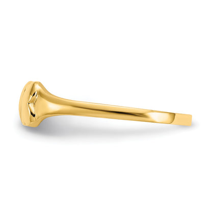 14k Madi K Two Hearts Size 2 Baby / Childrens Ring