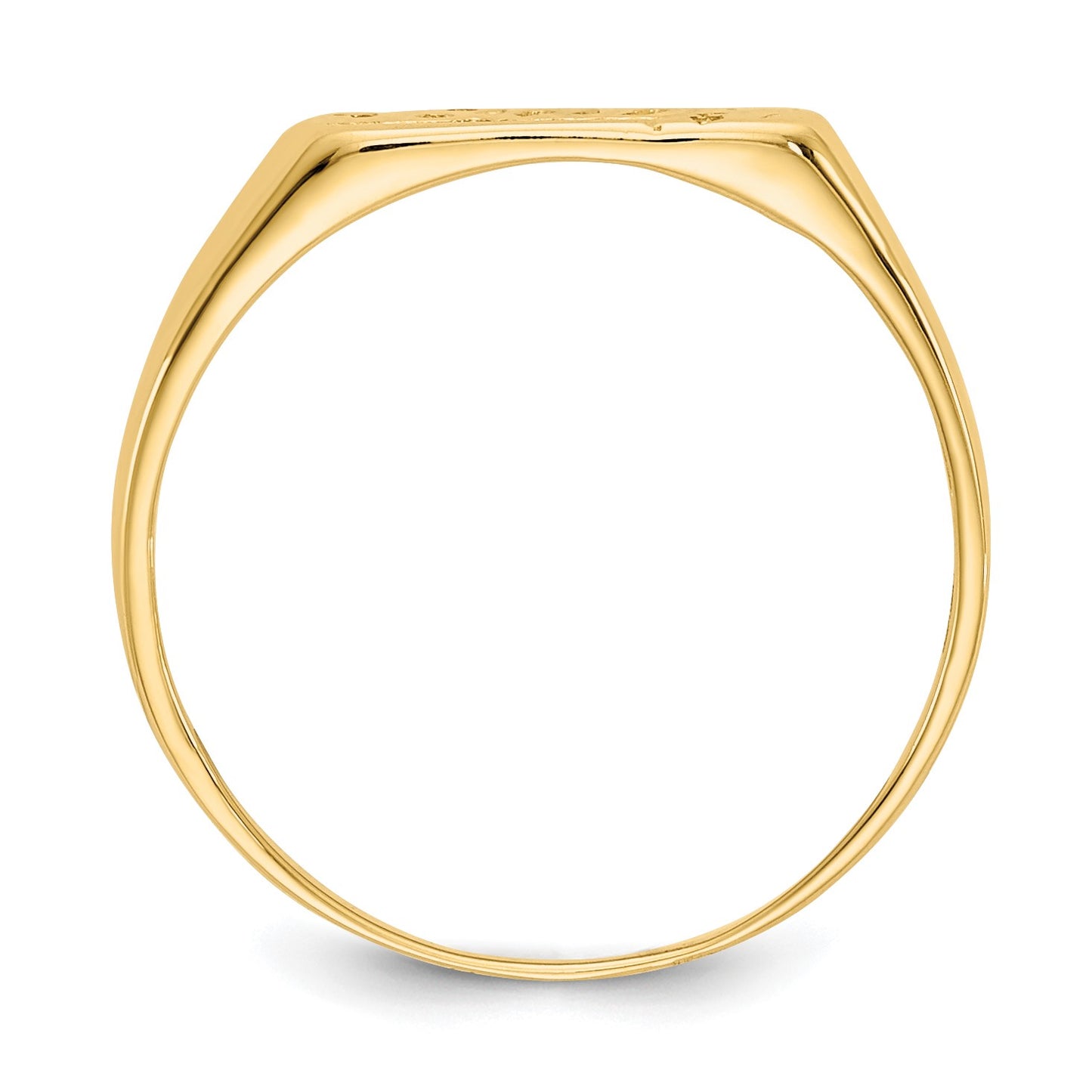 14k Madi K BABY Script Size 2 Baby / Childrens Ring