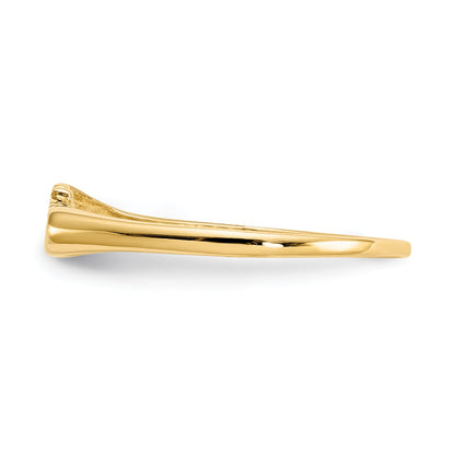 14k Madi K BABY Script Size 2 Baby / Childrens Ring