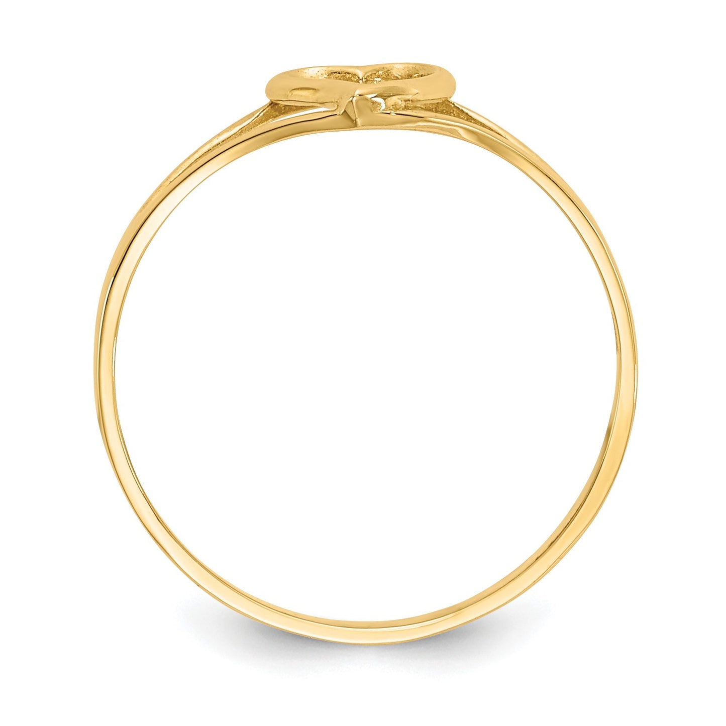 14k Madi K Heart Size 2 Baby / Childrens Ring