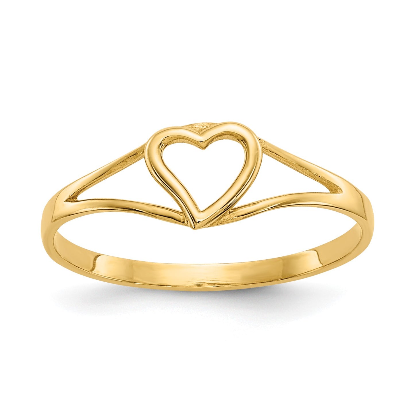 14k Madi K Heart Size 2 Baby / Childrens Ring