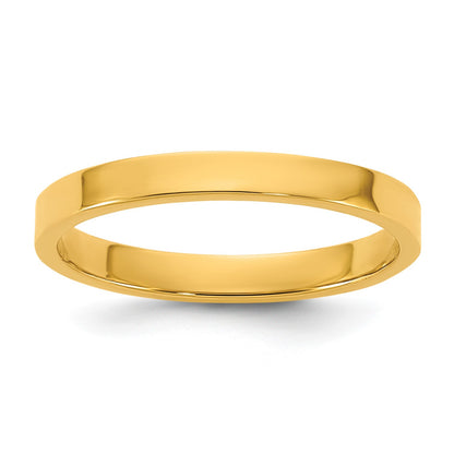 14K Madi K High Polished 2mm Flat Band Size 3 Baby / Children's Ring