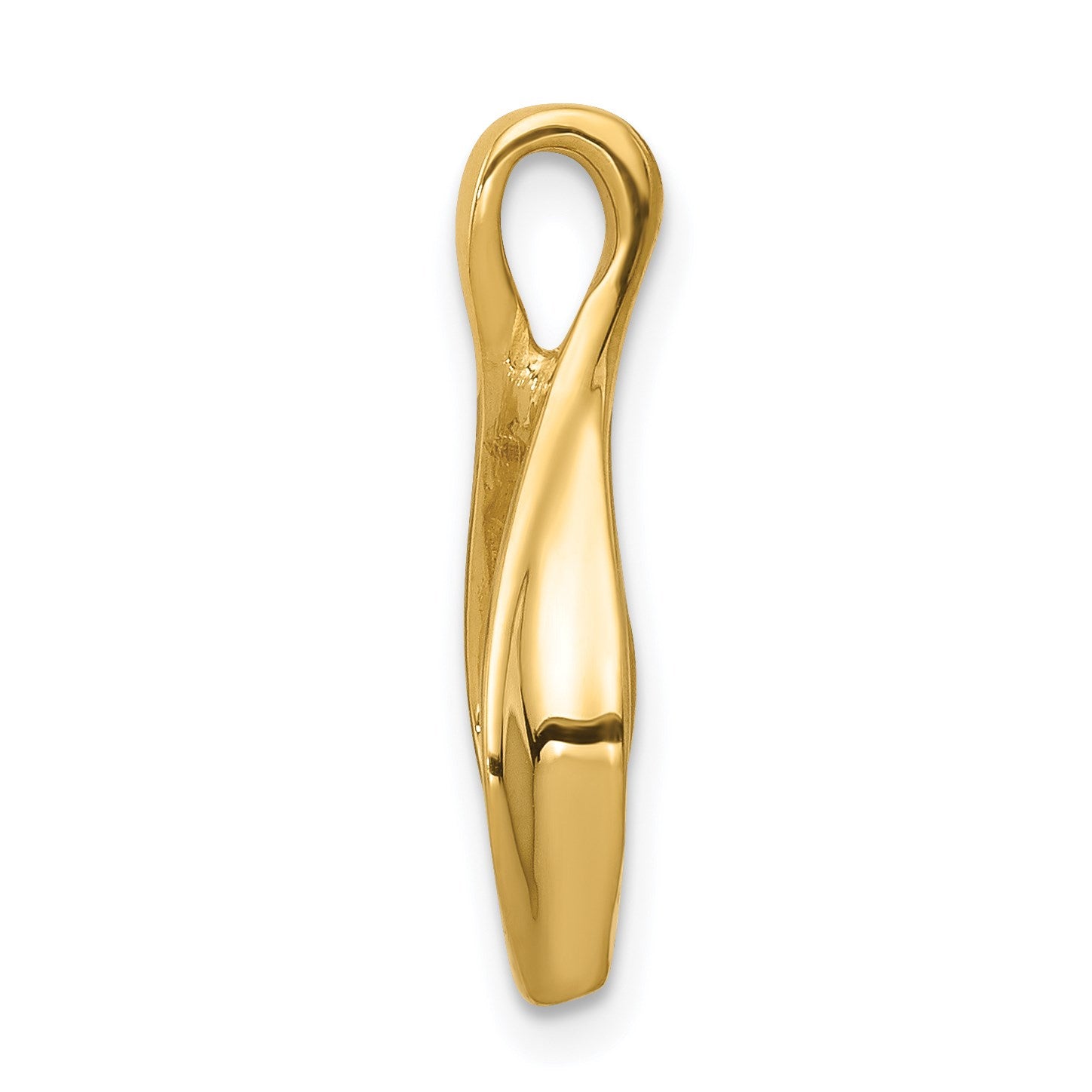 14k Polished Chain Slide