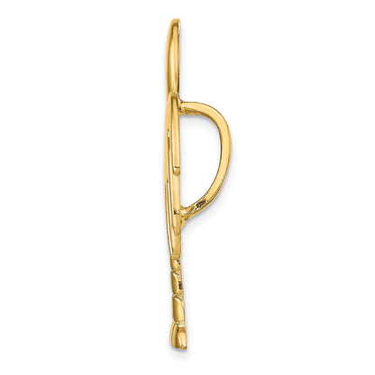 14k CHARLESTON Palmetto with Moon Omega Slide