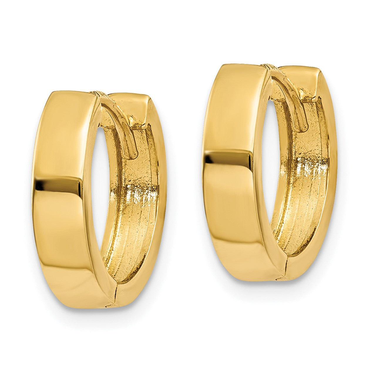 14k Round Hinged 2.5mm Hoop Earrings