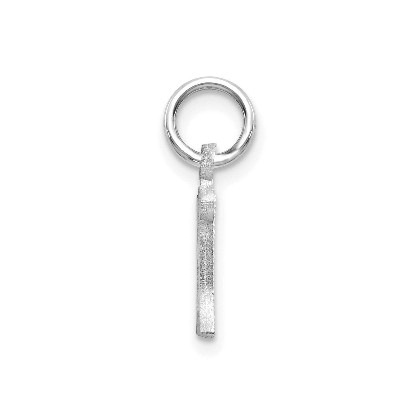 14KW Diamond-cut Letter H Initial Charm
