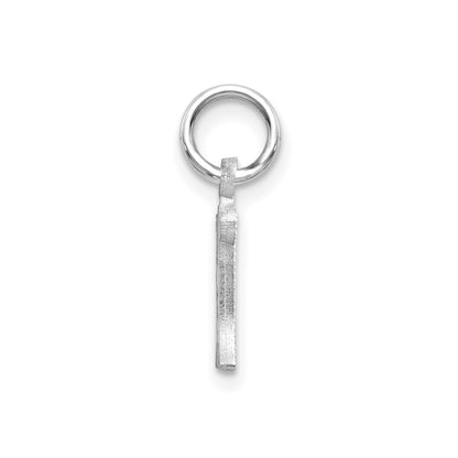 14KW Diamond-cut Letter H Initial Charm