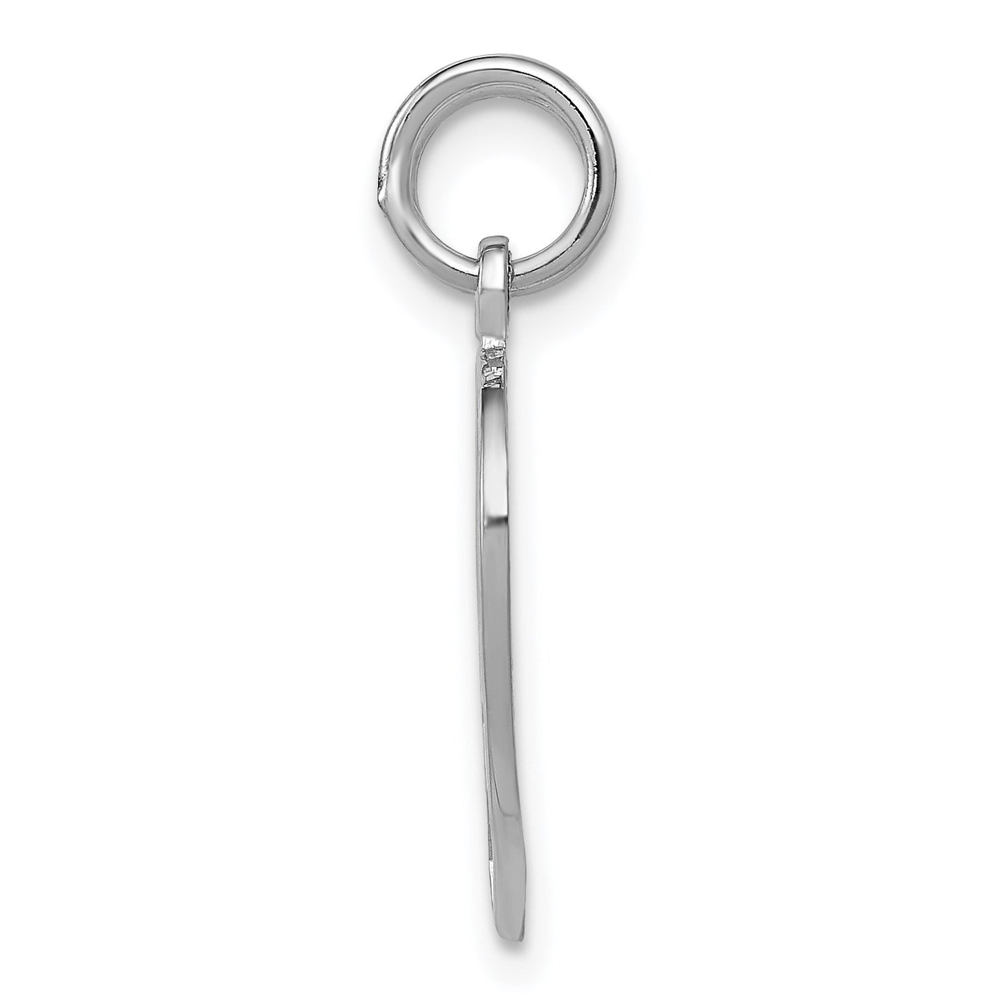 14k White Gold BEST FRIEND 2-Piece Break-apart Charm