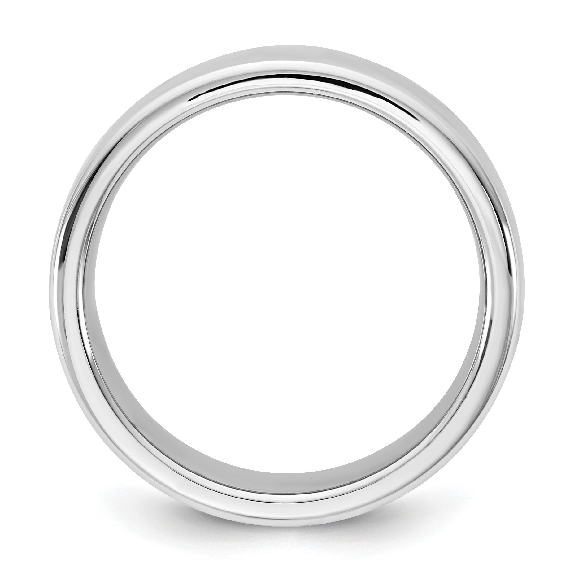 14KW 8mm European Comfort Fit Band Size 7