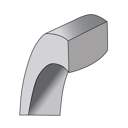 Sterling Silver 3mm Comfort Fit Flat Size 13.5 Band