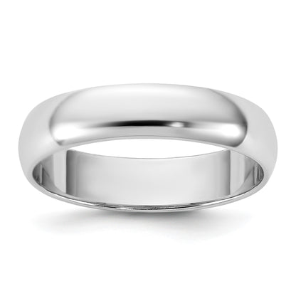 14KW 4.5mm Half Round Band Size 10
