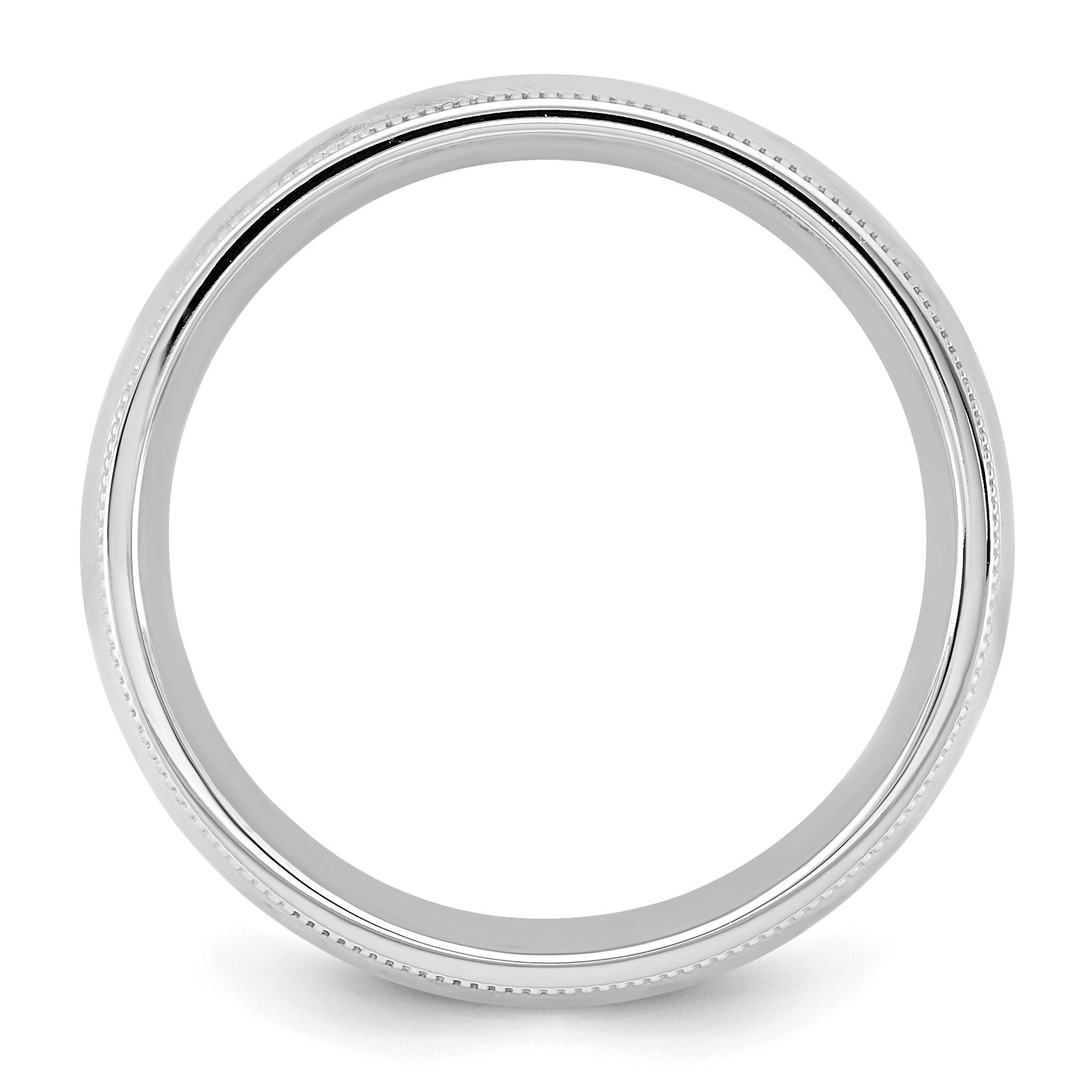 14KW 5.5mm Milgrain Comfort Fit Band Size 11