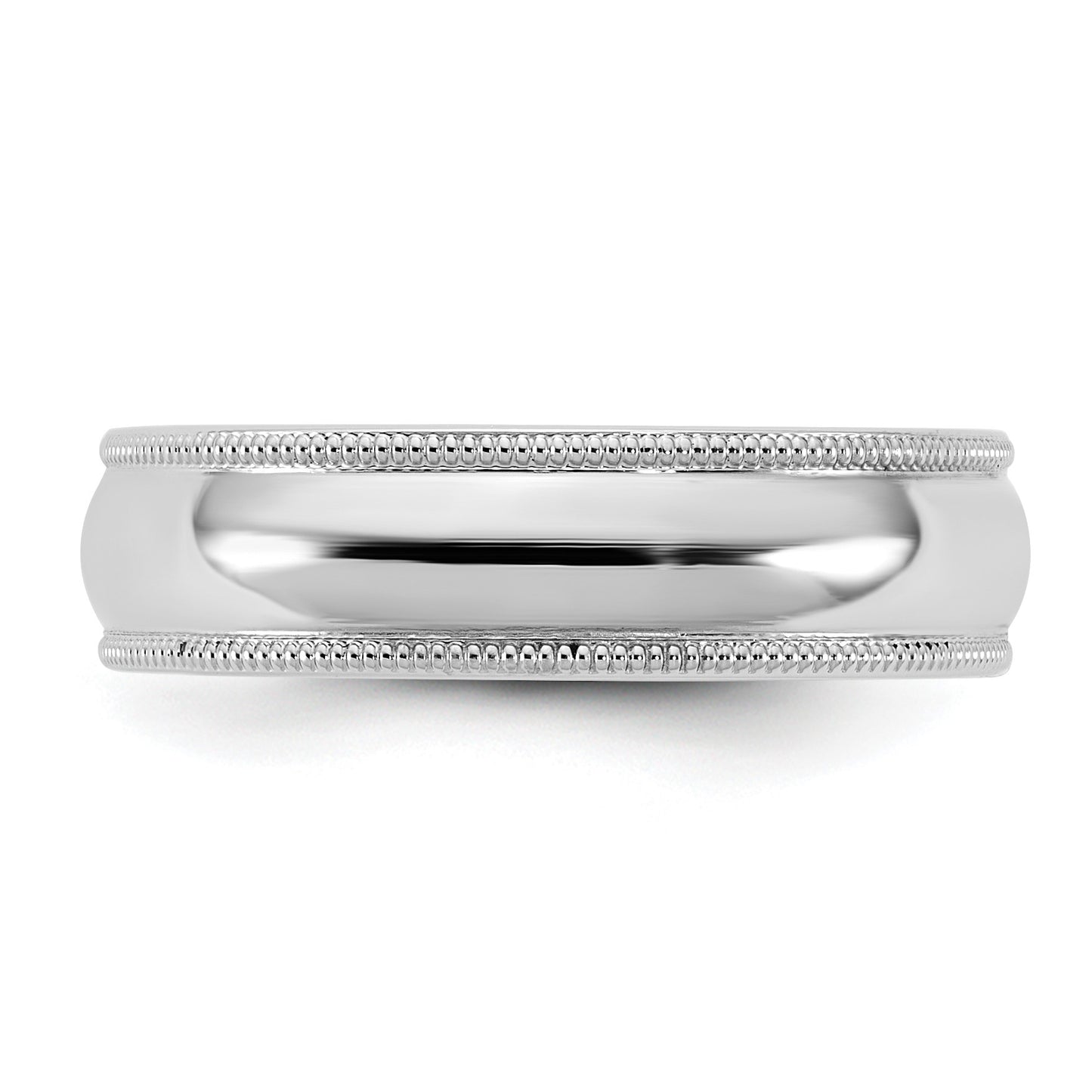 14KW 5.5mm Milgrain Comfort Fit Band Size 11
