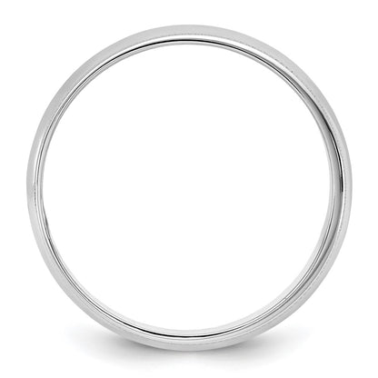 14KW 5.5mm LTW Milgrain Half Round Band Size 11