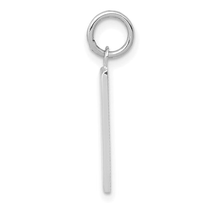 14kw  Medium Polished Number 1 Charm