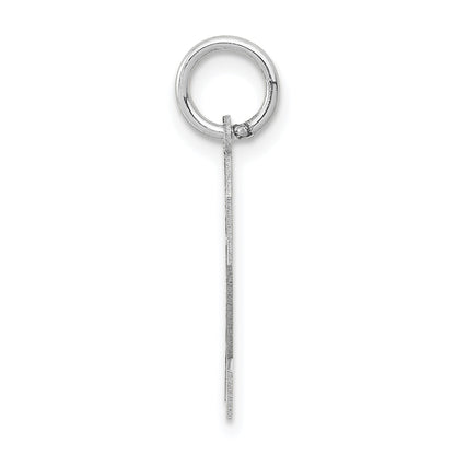 14kw Medium Satin Number 2 Charm