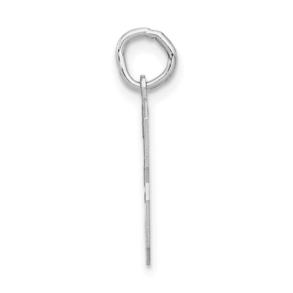 14kw Medium Satin Number 3 Charm