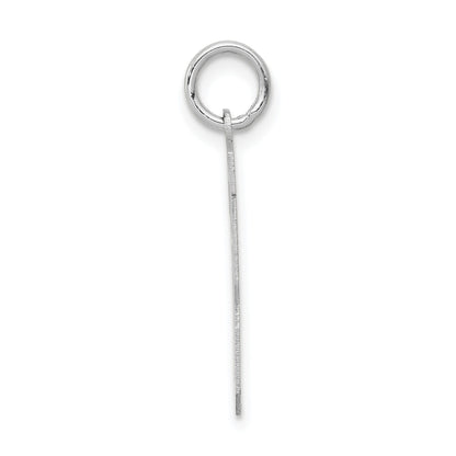 14kw Medium Satin Number 13 Charm