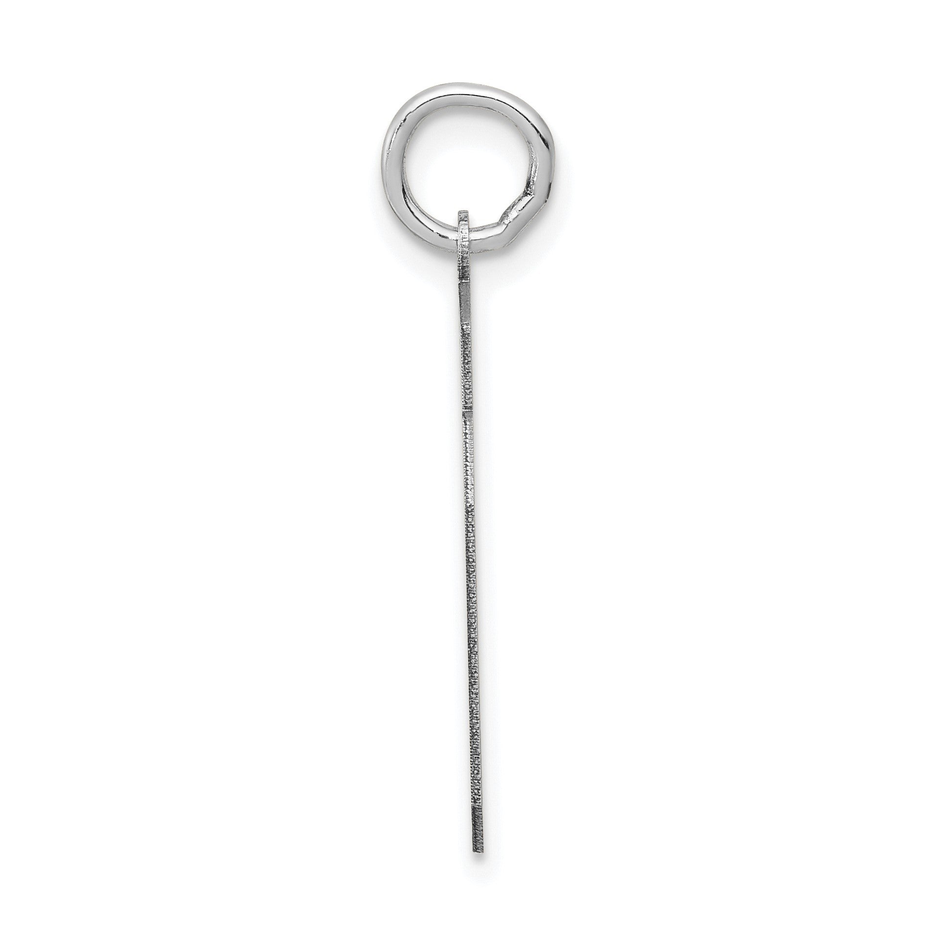 14kw Medium Satin Number 80 Charm