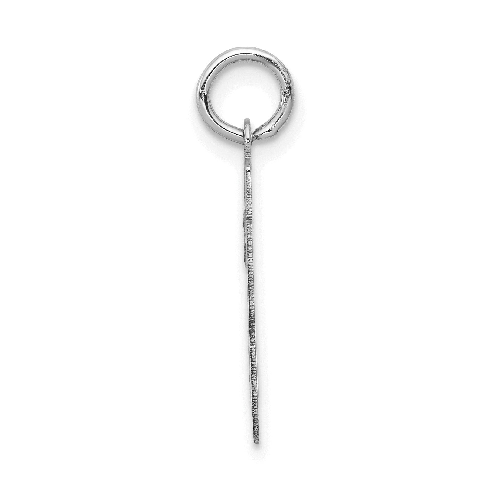 14kw Small Satin Number 28 Charm